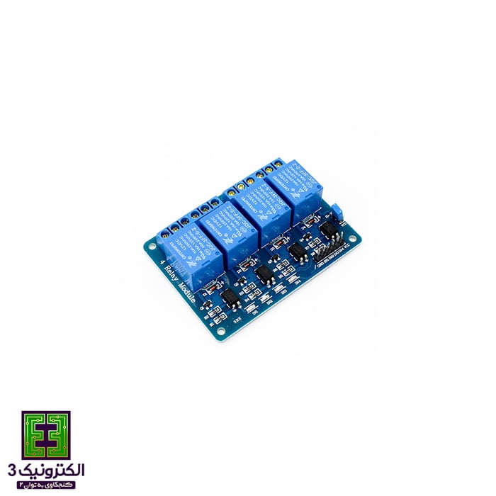 Electronics Ralay ماژول رله 4 کانال